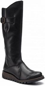 Kozaki Fly London czarne damskie 