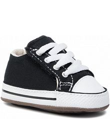 Buty na rzepy Converse czarne dziecięce 
