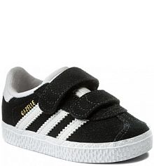 Buty na rzepy adidas czarne dziecięce 