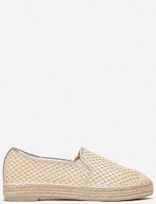 Beżowe Espadryle Abstain vices damskie