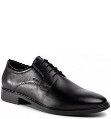 Półbuty wizytowe Geox czarne męskie 