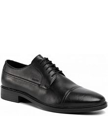 Półbuty wizytowe Geox czarne męskie 