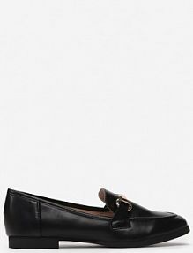 Czarne Mokasyny Sakina vices damskie
