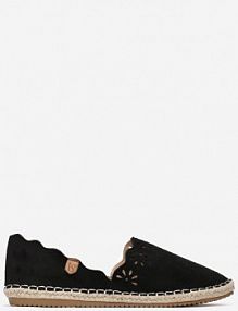 Czarne Espadryle Mooch vices damskie