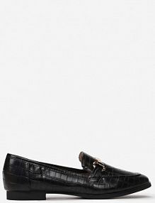 Czarne Mokasyny Barnard vices damskie