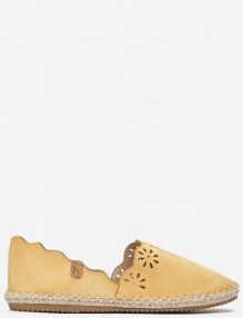 Żółte Espadryle Mooch vices damskie