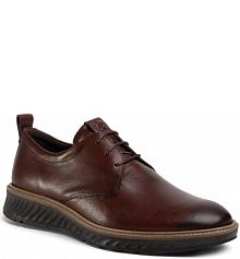 Półbuty sznurowane ECCO brązowe męskie 