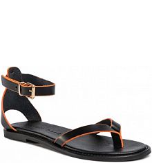 Sandały Sergio Bardi czarne damskie 