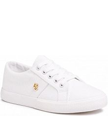 Tenisówki LAUREN RALPH LAUREN białe damskie 