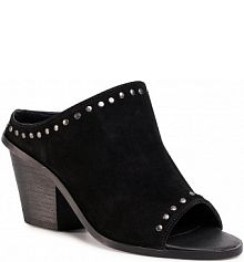 Klapki eleganckie Sergio Bardi czarne damskie 