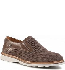 Półbuty wsuwane Sergio Bardi brązowe męskie SB-51-09-000637 603