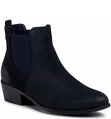 Sztyblety Lasocki granatowe damskie 