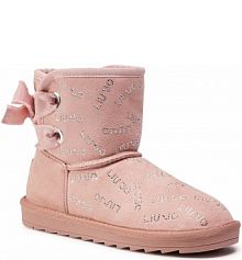 Śniegowce Liu Jo różowe dziecięce Margot 108 4F0793 T9122 Pink 00006