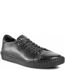 Sneakersy QUAZI czarne męskie 