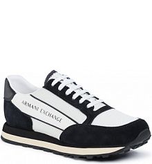 Sneakersy Armani Exchange białe męskie 
