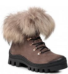 Trapery R.Polański brązowe damskie 