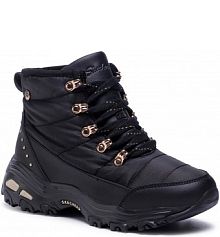 Trapery Skechers czarne damskie 