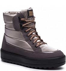 Śniegowce Sergio Bardi szare damskie 