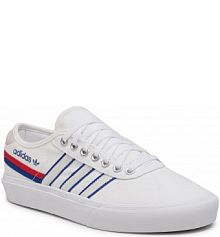 Półbuty sznurowane adidas białe męskie 