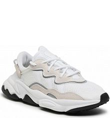 Półbuty sznurowane adidas białe damskie 