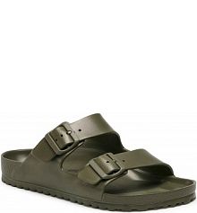 Klapki Birkenstock zielone męskie 