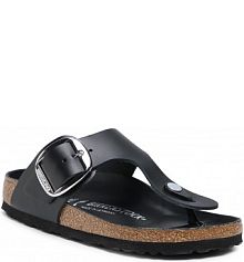 Japonki Birkenstock czarne damskie 