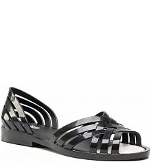 Półbuty wsuwane Melissa czarne damskie 