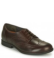 Derby Birkenstock  LARAMIE LOW  brązowe dziecięce