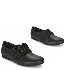 Derby Birkenstock  SAUNDERS  czarne dziecięce