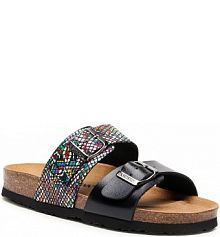 Klapki eleganckie Dr. Brinkmann czarne damskie 