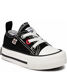 Półbuty wsuwane Big Star Shoes czarne dziecięce 