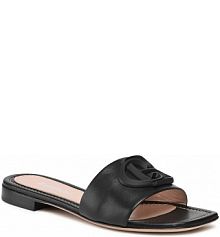 Klapki eleganckie Baldinini czarne damskie 155311P11L2NAPI0000  Nero