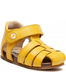 Sandały Naturino żółte dziecięce 