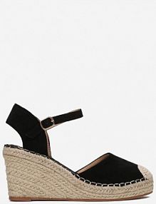 Czarne Sandały Assaciane vices damskie