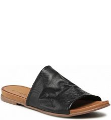 Klapki eleganckie Badura czarne dziecięce 5399-69  1553