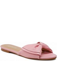 Klapki eleganckie QUAZI różowe damskie QZ-77-06-001025 121