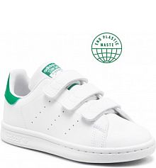 Buty na rzepy adidas białe dziecięce 