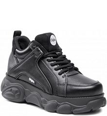 Sneakersy Buffalo czarne damskie 