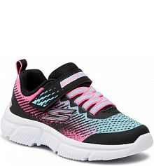 Buty na rzepy Skechers czarne dziecięce 