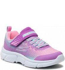 Buty na rzepy Skechers fioletowe dziecięce 