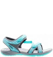 Sandały Elbrus beżowe/turkusowe dziecięce Sandały damskie MADAKA