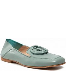 Półbuty wsuwane Eva Minge niebieskie damskie 