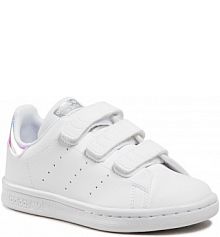 Buty na rzepy adidas białe dziecięce 