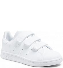 Buty na rzepy adidas białe dziecięce 