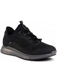 Półbuty sznurowane ECCO czarne męskie 