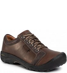 Buty trekkingowe niskie Keen brązowe męskie 