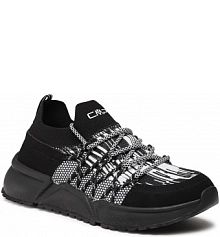 Sneakersy CMP czarne męskie Kairhos Leisure Shoe 31Q9547 Bianco/Nero 15XG