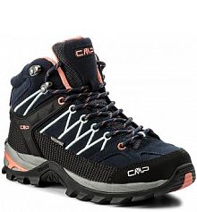 Buty trekkingowe wysokie CMP granatowe damskie 