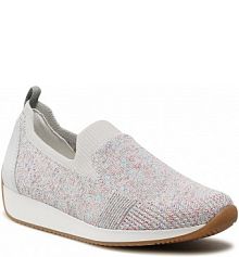 Półbuty wsuwane Ara szare dziecięce 12-34080-13 Candy/Weiss/Nebbia
