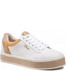 Espadryle s.Oliver białe damskie 